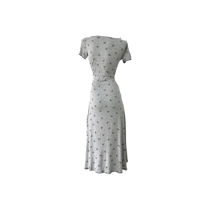 Mu Xiao Xin Short Sleeved Dress Women's-8