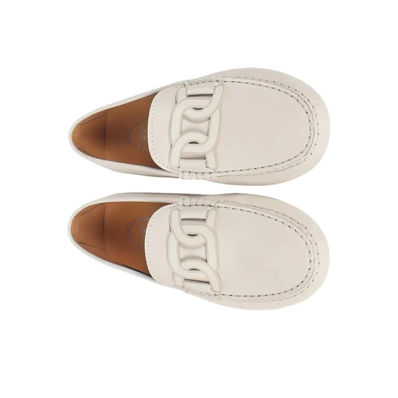 TOD'S Gommino Loafers Women's White-2