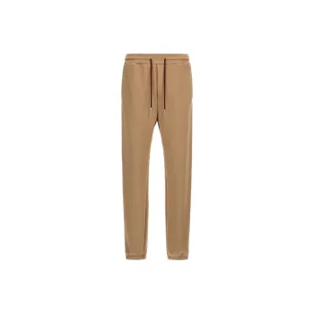 Roberto Cavalli SS24 Knitted Sports Pants Men's Beige