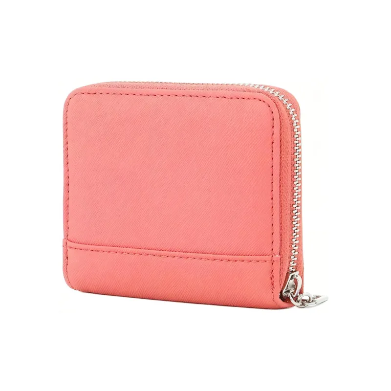 GUESS Polyvinyl Chloride Wallet Small Size Women's Pink-1
