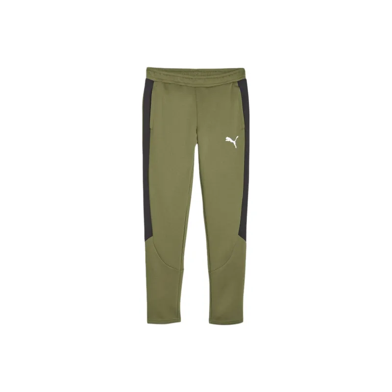 PUMA EVOSTRIPE Knitted Sweatpants Men's Olive Green-0