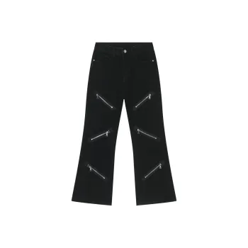 Voguo Relay Bootcut Jeans Unisex Black