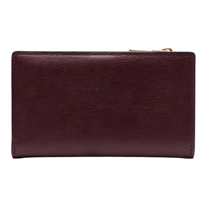 Kate Spade Leather Coin Purses Wallets Small Size Women's Burgundy-1