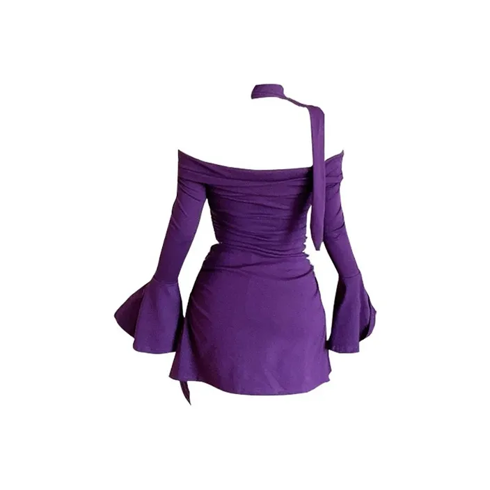 Mu Xiao Xin Long Sleeved Dresses Women's-6
