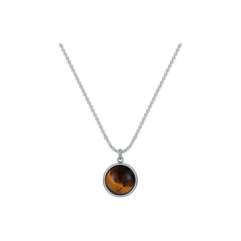 YPYN S925 Silver Necklaces Women's White Gold