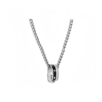 PUENTE S925 Silver Necklaces Men's