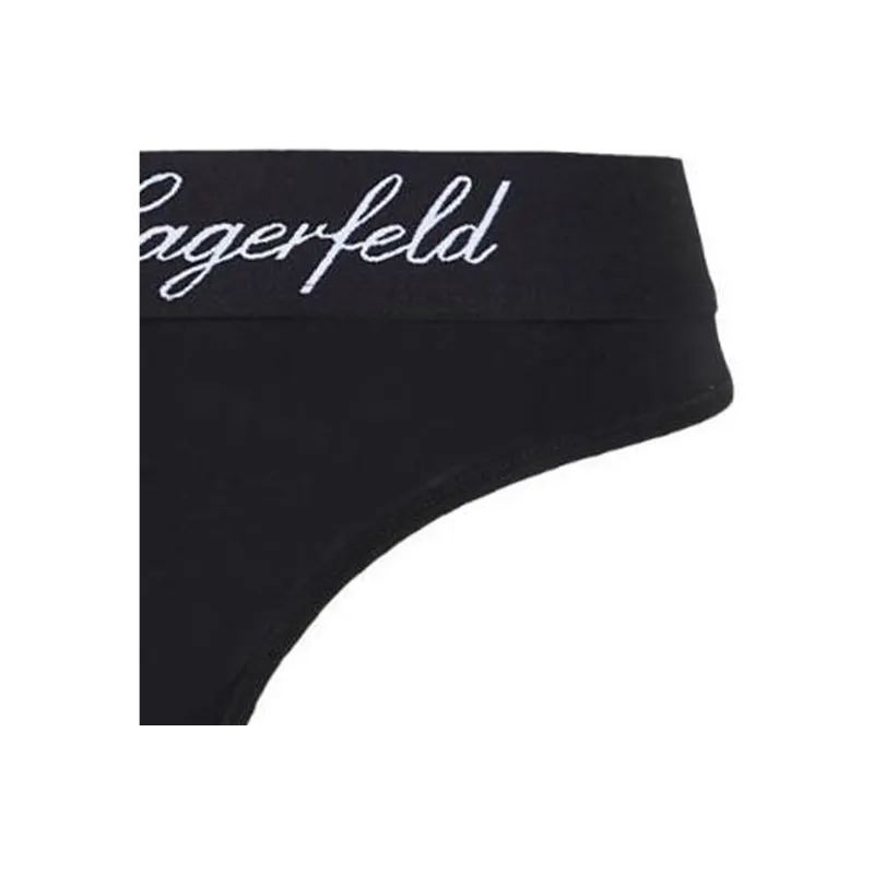 KARL LAGERFELD / Karl Lagerfeld Jeans Hotel Karl Low-rise Thong-2