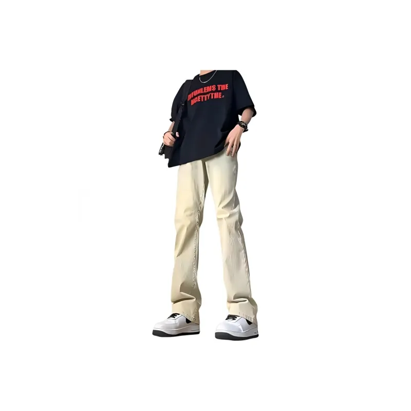 UNthemed Jeans Unisex Yellow Mud-4