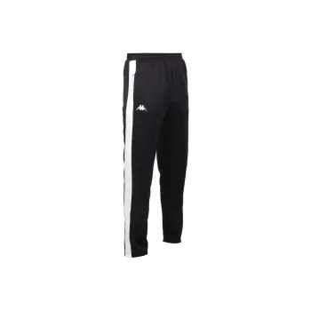 Kappa Knitted Sports Pants Men's Black White