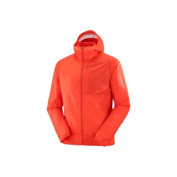 SALOMON BONATTI CROSS WIND Jackets Coats Men's Orange