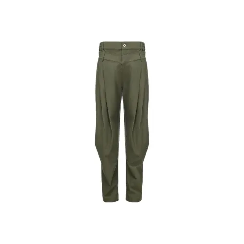 Ugg Feng Chen Wang Boots Casual Pants Men Green Stripes