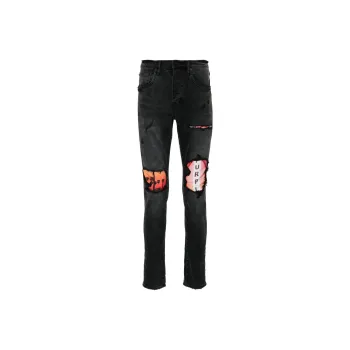 PURPLE BRAND X Blue Sky Inn Low Rise Skinny Jeans