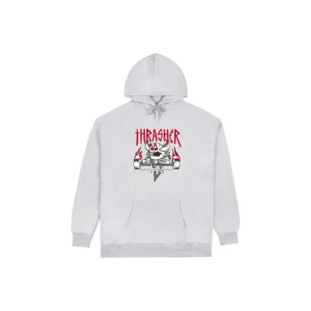 Toy Machine X Thrasher Sweatshirts Unisex Gray