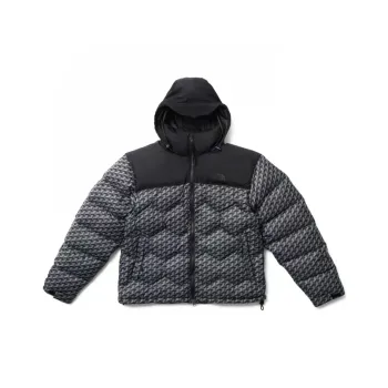 THE NORTH FACE x DOE HEXAGON PRINTED DOWN Down Jacket Unisex Black
