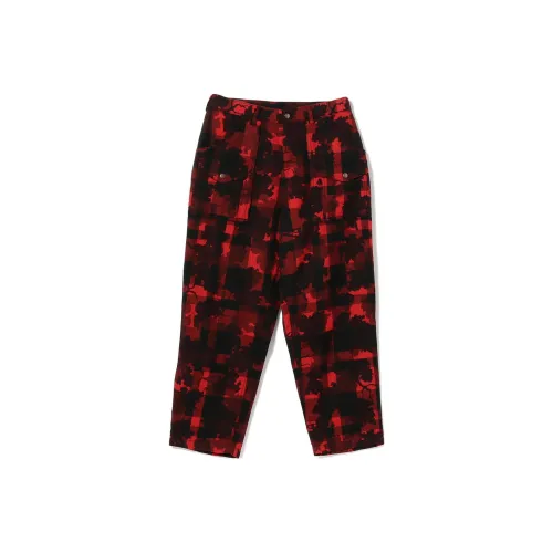 Beams Casual Pants Men Red
