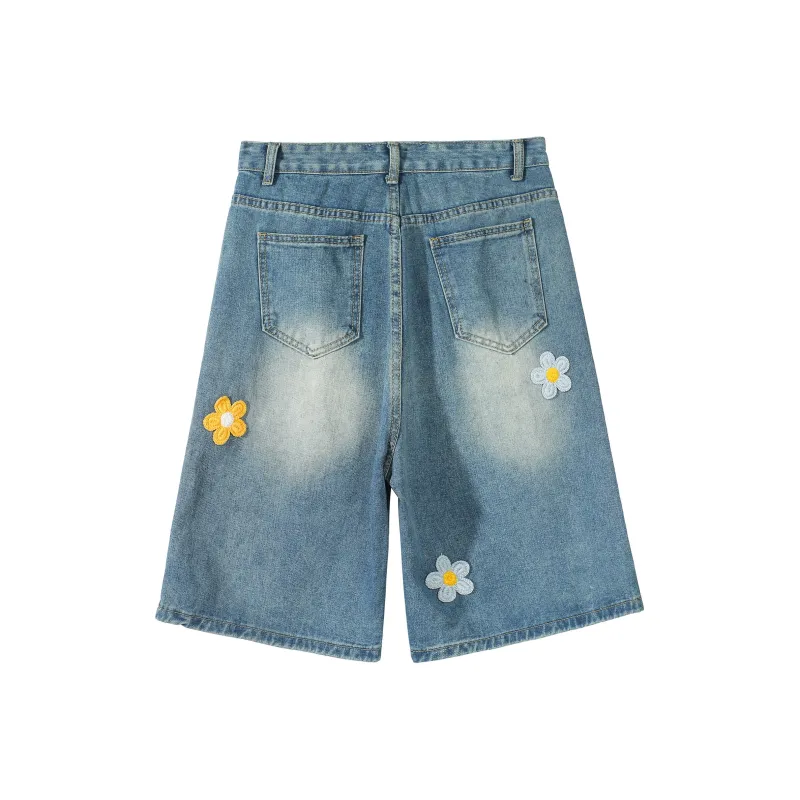 Nuthink Denim Shorts Unisex-7