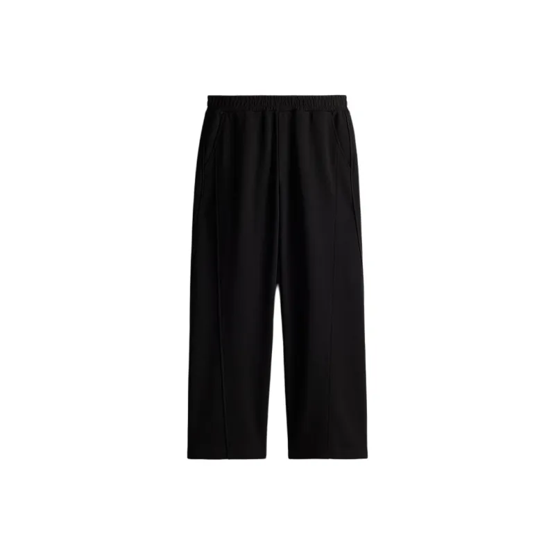 H&M Knitted Sports Pants Men's Black-0