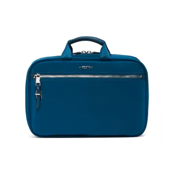 TUMI Voyageur Polyamide Travel Bag Storage Bag Makeup Bag Women's Dark Sapphire Green