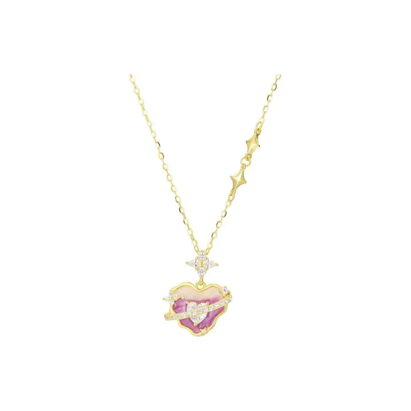 Happy Tide S999 Fine Silver Necklaces Women's-0
