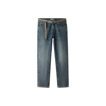 HLA Jeans Men Blue Gray Denim Gradient Medium 38