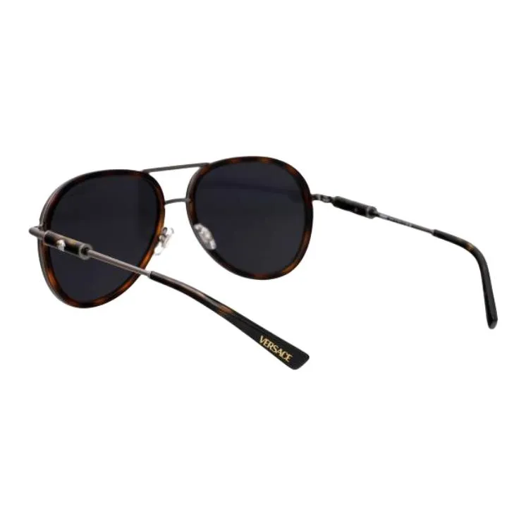 VERSACE Pilot Frame Sunglasses-2