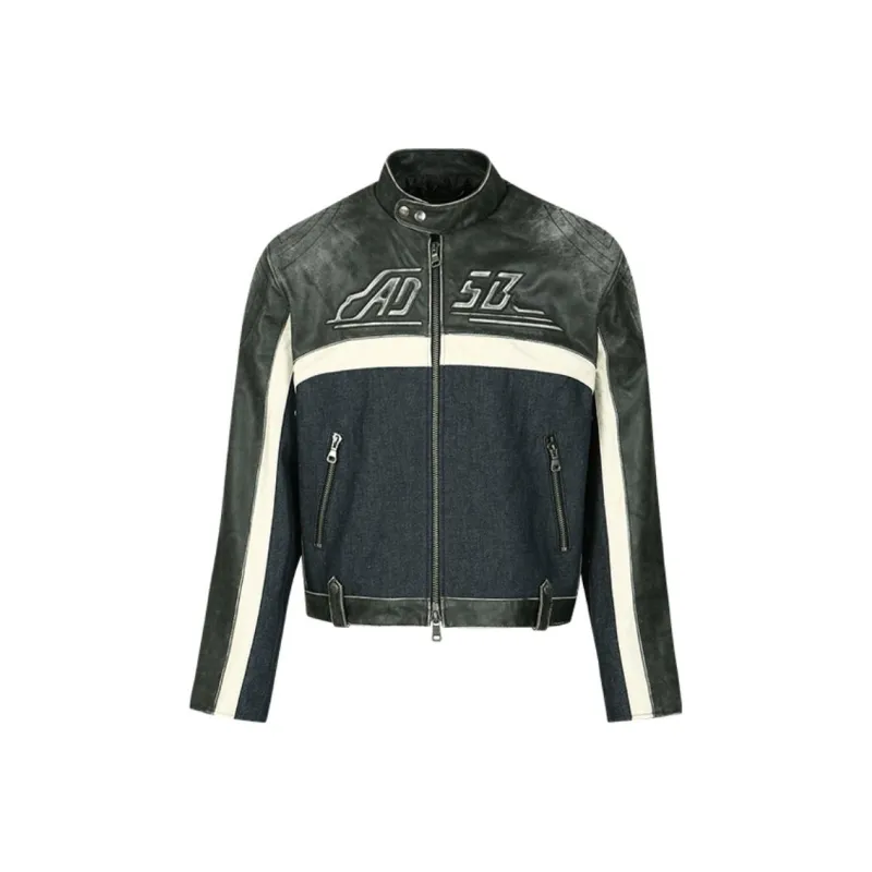 ANDERSSON BELL Leather Jacket Men's Black-0