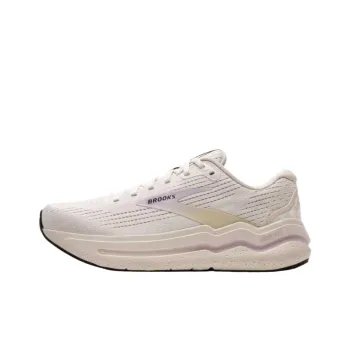 Brooks Ghost Max 2 Cushioning, Wear Resistant Low Top Running Shoes Women's Beige