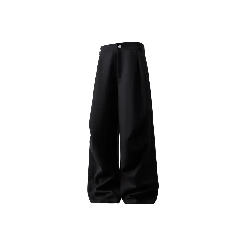 PRESSURE Casual Pants Unisex Black-0