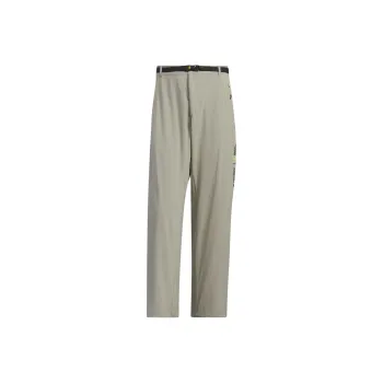 Adidas National Geographic Dwr Pants Knitted Sports Pants Men's Egg Stone Silver Gray