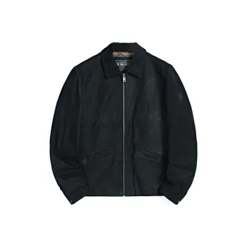 MCS Leather Jackets Men Black