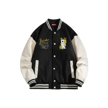 BTR Baseball Jacket Unisex Dark Blue