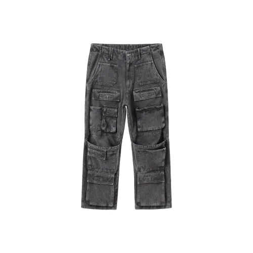 Toos. AW24 Cargo Pants Men's Washed Black