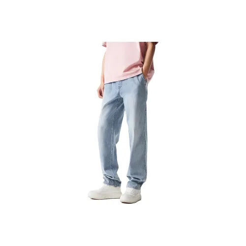 JACK JONES· Jeans Pants Men Light Blue