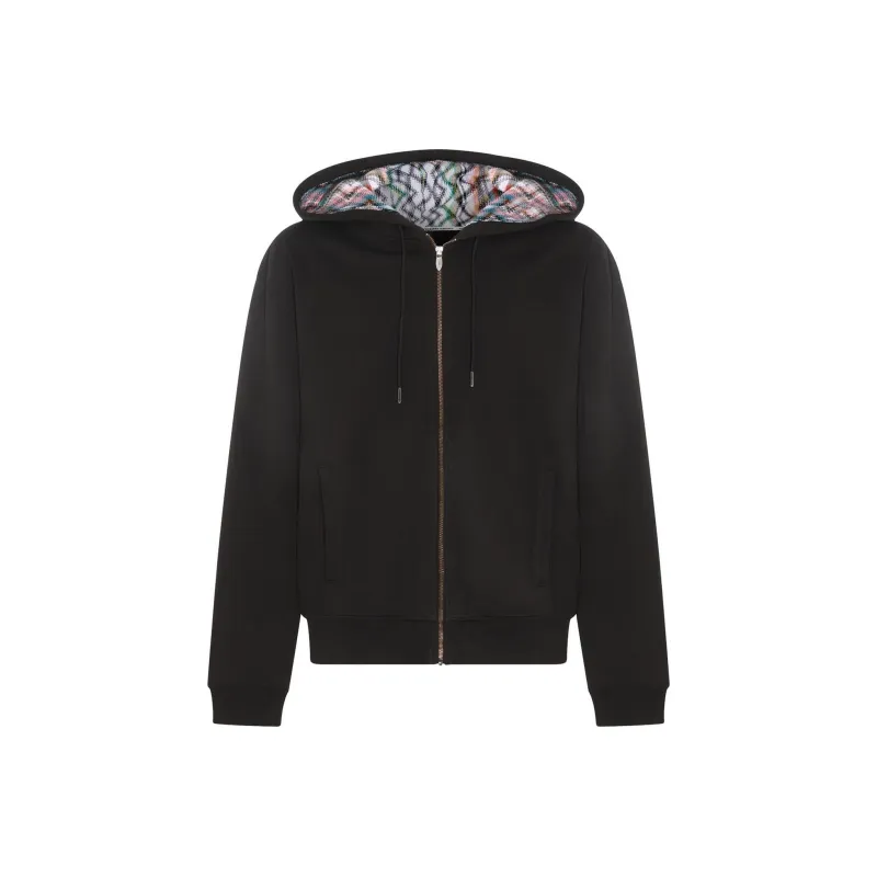 MISSONI Logo-Embroidered Drawstring Hoodie-0