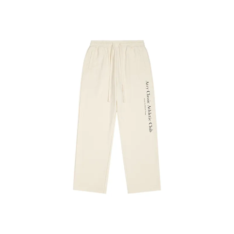 Atry Alphabet Slogan Series Casual Pants Men-0