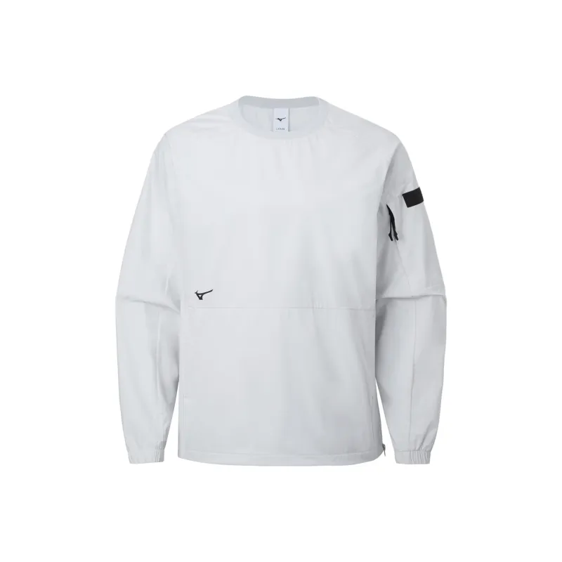 Mizuno Sweatshirt Men's Light Gray-0