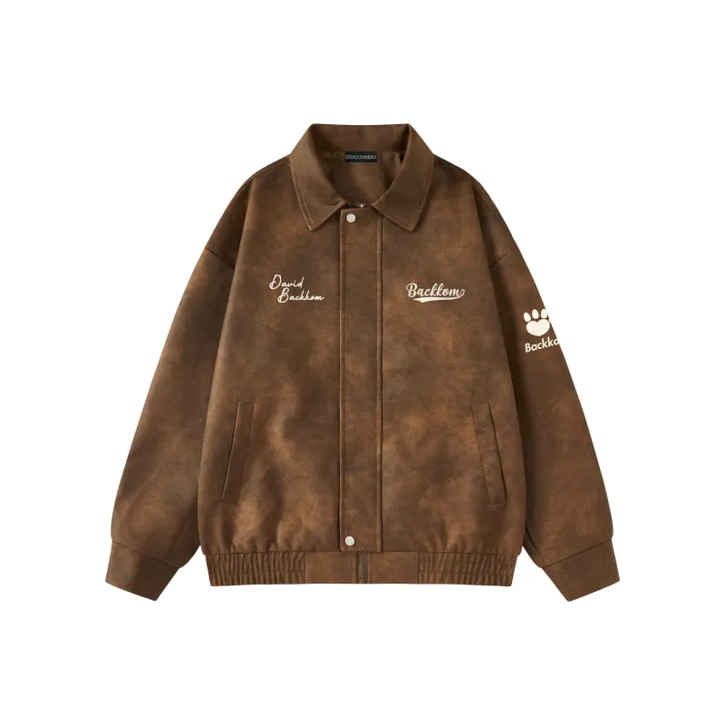 David Bakken Leather Jacket Unisex-13
