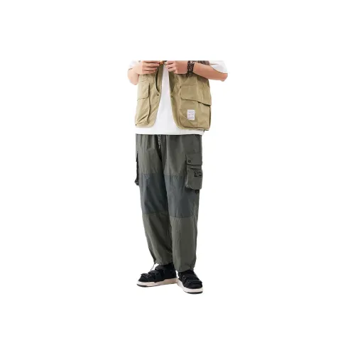 GOLDLION G+ Casual Pants Men's Blue Gray