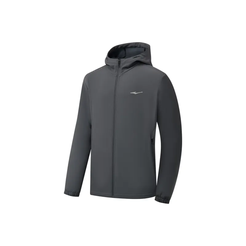 Erke Variety Training Collection Trench Coat Men's Dark Gray-0