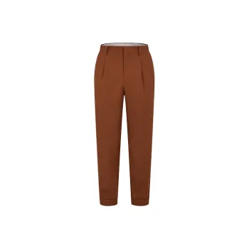 RARE Suit Trousers Men Khaki