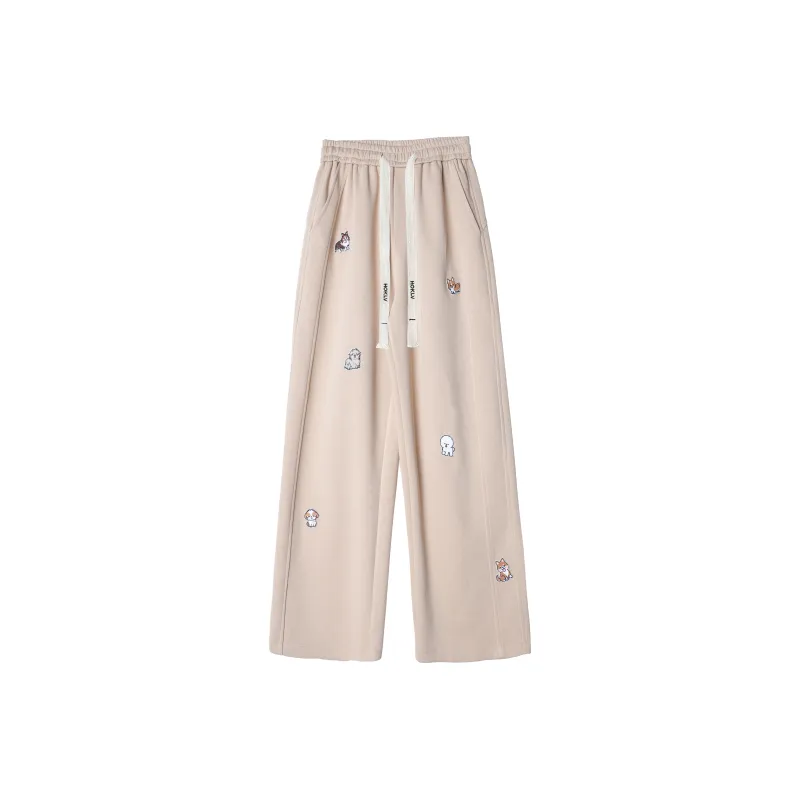 HOKLV Casual Pants Unisex-5