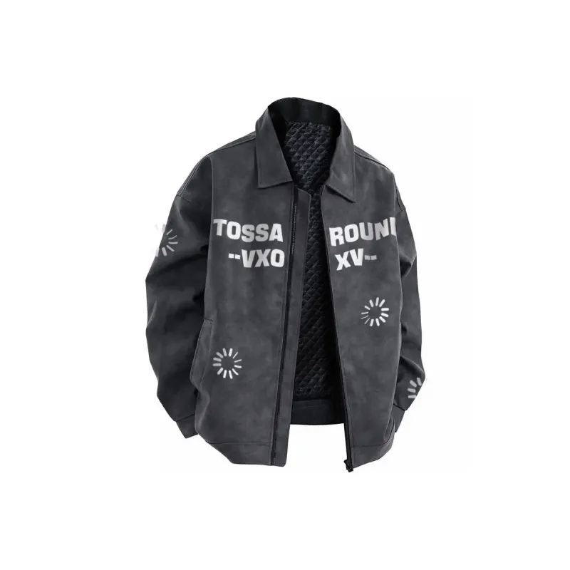 VXOXV Leather Jackets Unisex-0