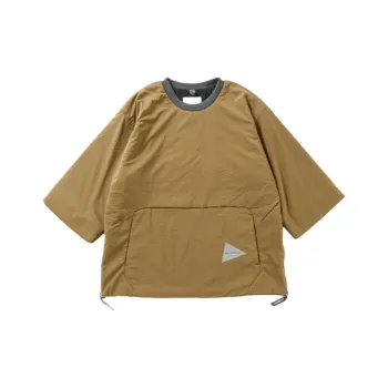 And Wander Puffer Jacket Unisex Beige