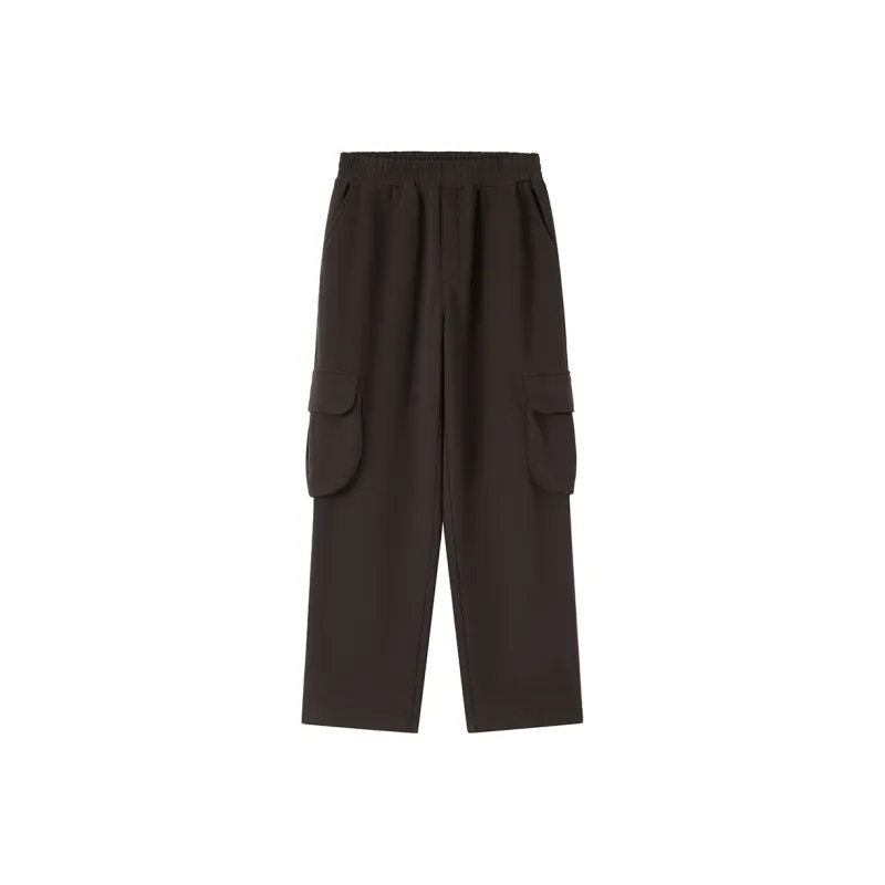 Phew Casual Pants Unisex Brown-0