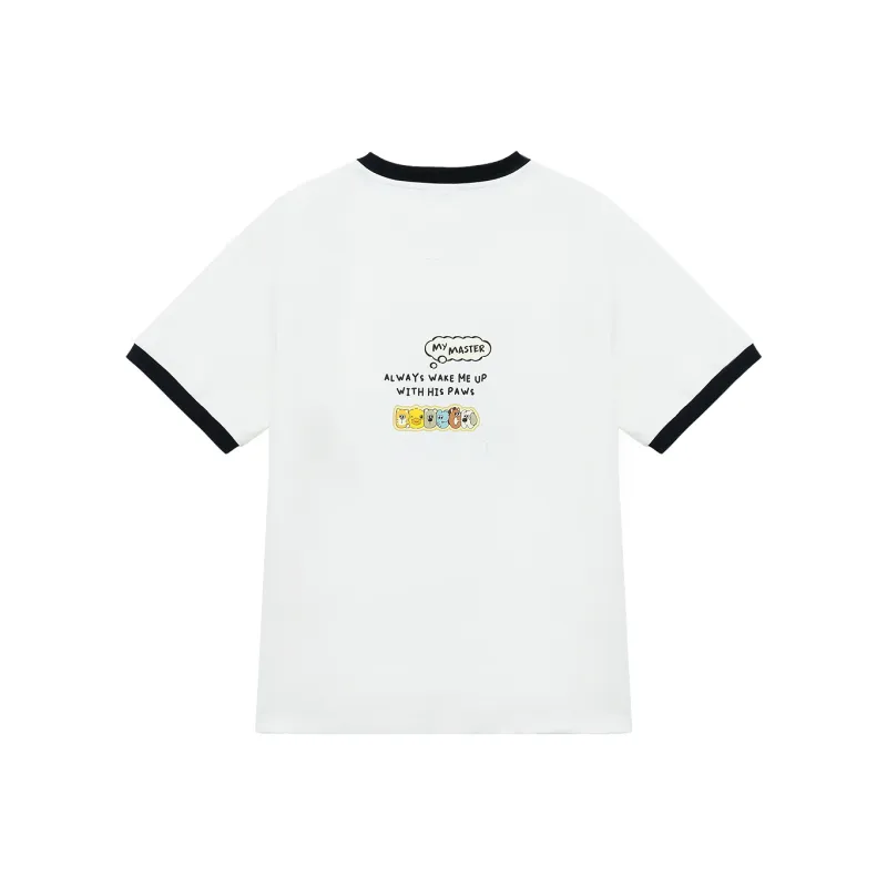 B.Duck T Shirt Women's Creamy Apricot-1