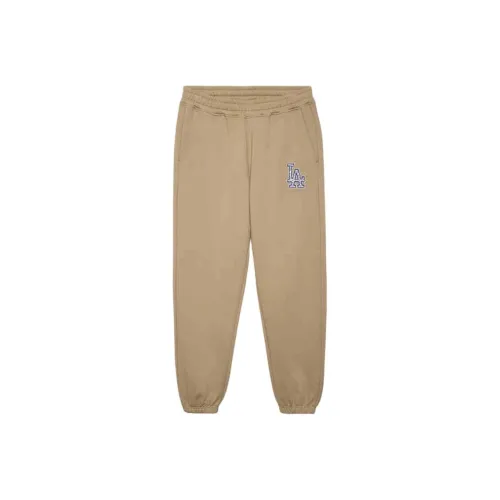 New Era Blue And White Porcelain Series Knitted Sports Pants Unisex Khaki