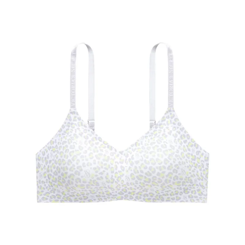 Victoria's Secret Anti gravity Series Bra Women's Light Lilac Leopard Print-0