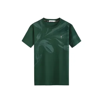 Dance With Wolves T Shirt Men's Bamboo Green