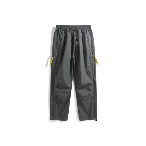 CELUCASN Casual Pants Unisex AB Color