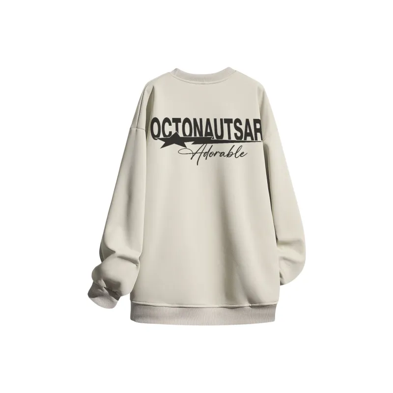 Small Columns Under The Sea Sweatshirt Unisex Black-9